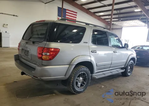 2003 Toyota Sequoia Sr5 z USA, uszkodzony, nr VIN 5TDBT44A13S172355